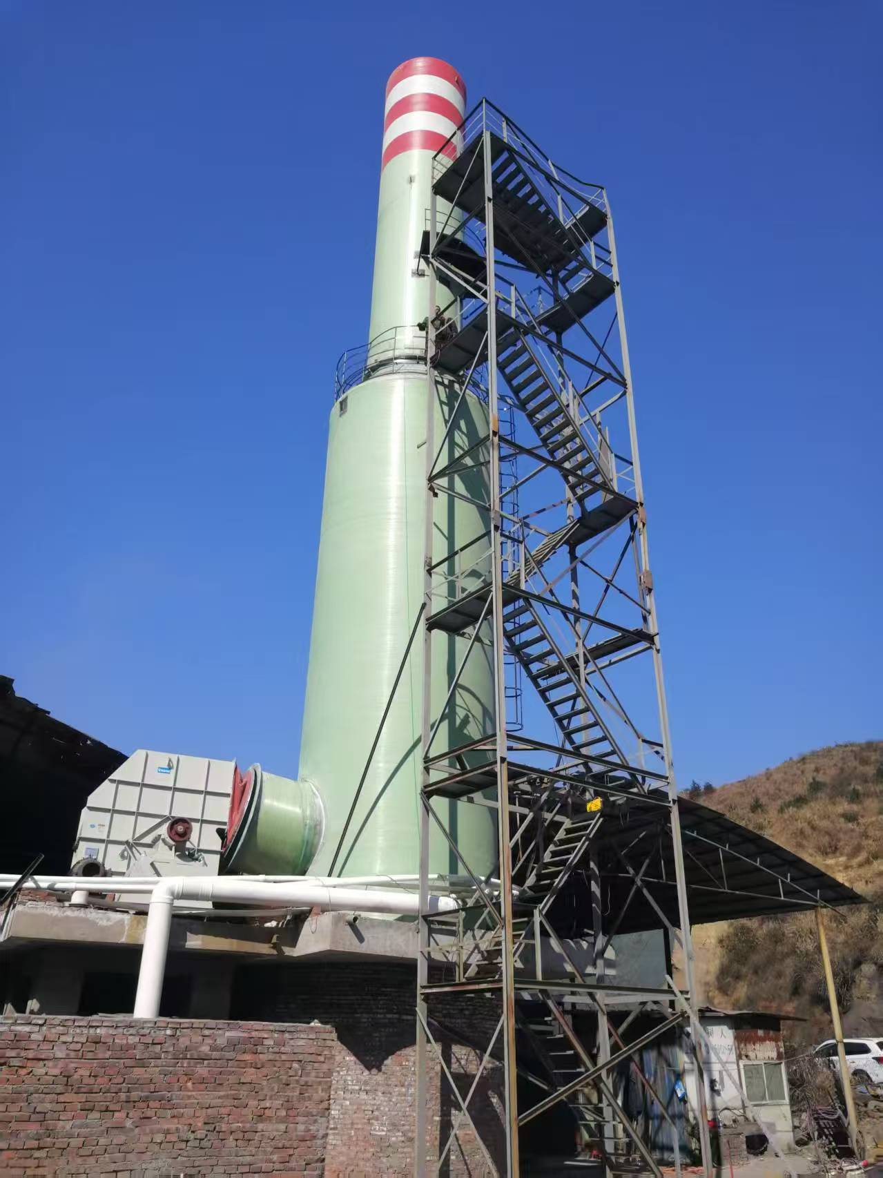 玻璃钢脱硫塔安装注意事项