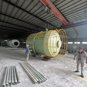 玻璃钢立式容器